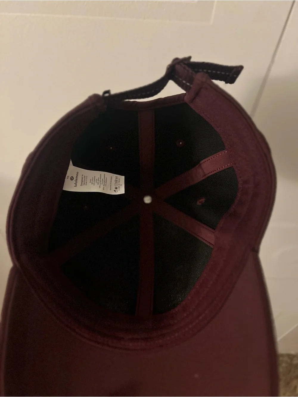 Lululemon Women’s Baller *Squad Baseball Hat Dark Adobe Burgundy